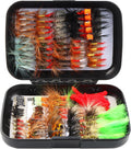 Ultimate 125-Piece Fly Fishing Flies Assortment Kit - Perfect Lures for Trout, Bass, and Tenkara Fishing Gifts for Men